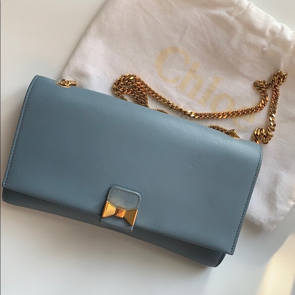 CHLOÉ ‘Bobbie' Wallet on a Chain (Authentic) - Picture 1 of 10